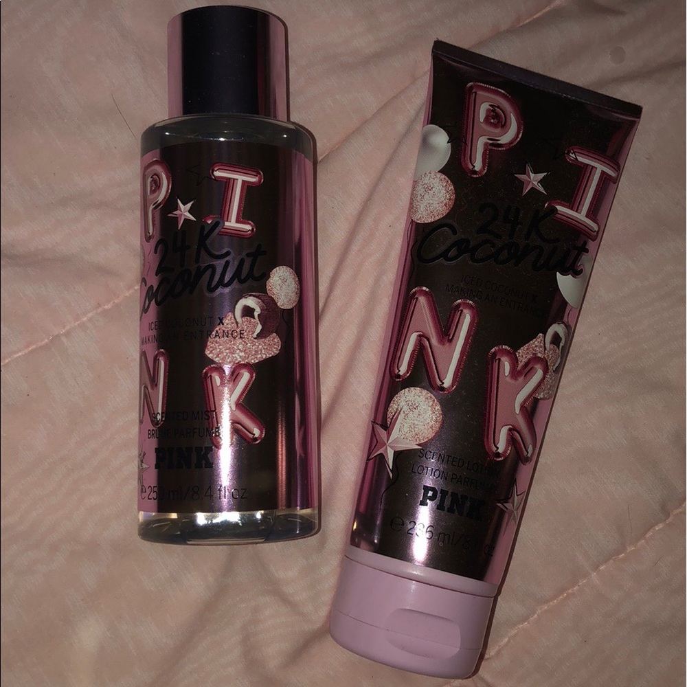 Victoria’s Secret PINK 24k Coconut Set 💗✨